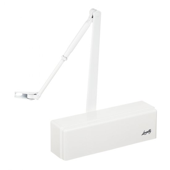 Доводчик дверной Lavelly (45-65 кг) белый