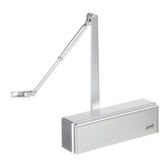 Доводчик дверной Lavelly (65-85 кг) серебро