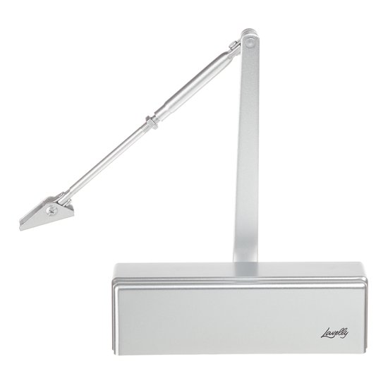 Доводчик дверной Lavelly (45-65 кг) серебро