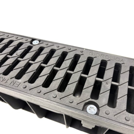 Канал пластиковый с полиамидной решёткой 1000x145x150 мм