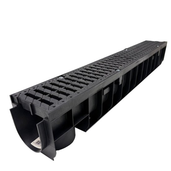 Канал пластиковый с полиамидной решёткой 1000x145x150 мм