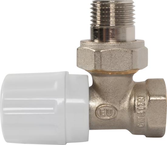 Вентиль для радиатора угловой Euros 1/2