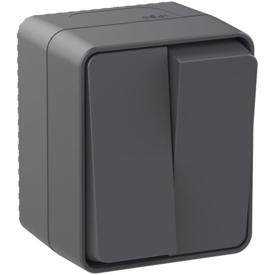 Двухклавишный выключатель Systeme Electric AtlasDesign PROFI
