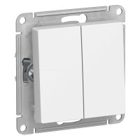 Двухклавишный переключатель Systeme Electric ATLASDESIGN
