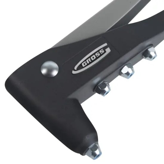 Заклёпочник в литом корпусе Gross 285 мм