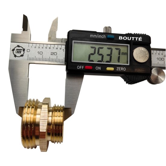 Муфта Boutte переходная наружная-наружная резьба 1x3/4 дюйма