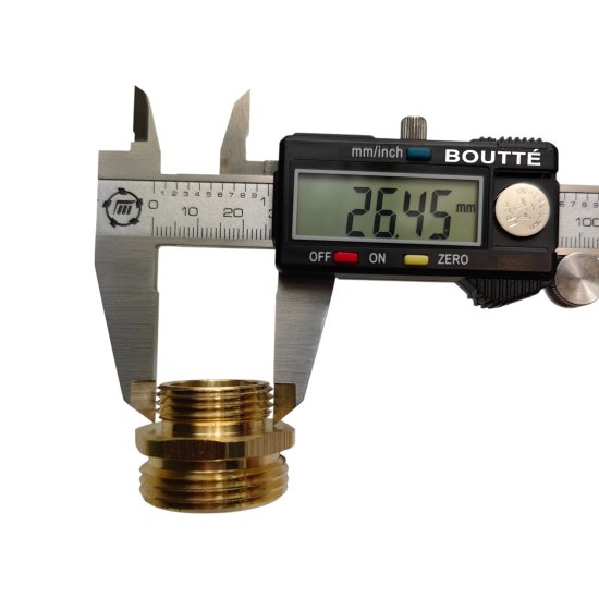 Муфта Boutte переходная наружная-наружная резьба 1x3/4 дюйма
