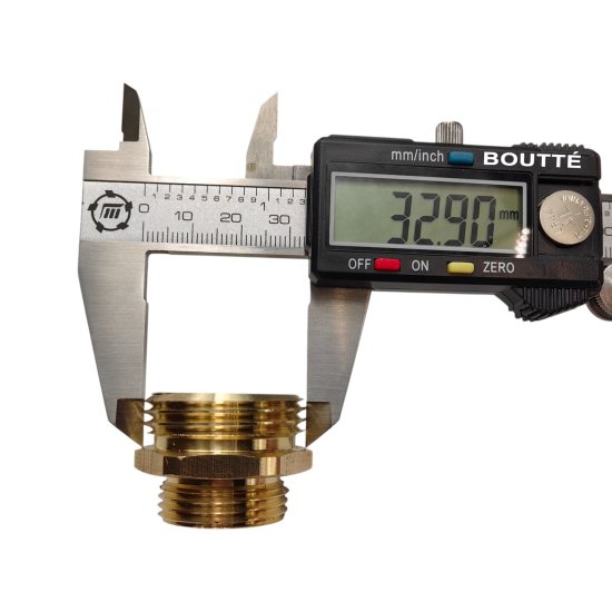 Муфта Boutte переходная наружная-наружная резьба 1x3/4 дюйма
