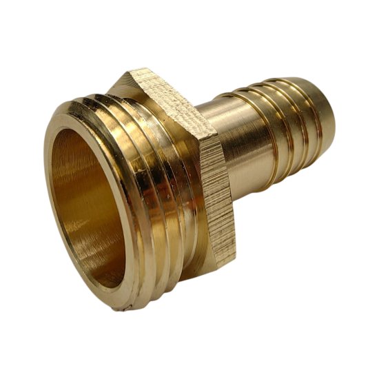 Штуцер для шланга BOUTTE 19 мм х 25 мм. наружная резьба