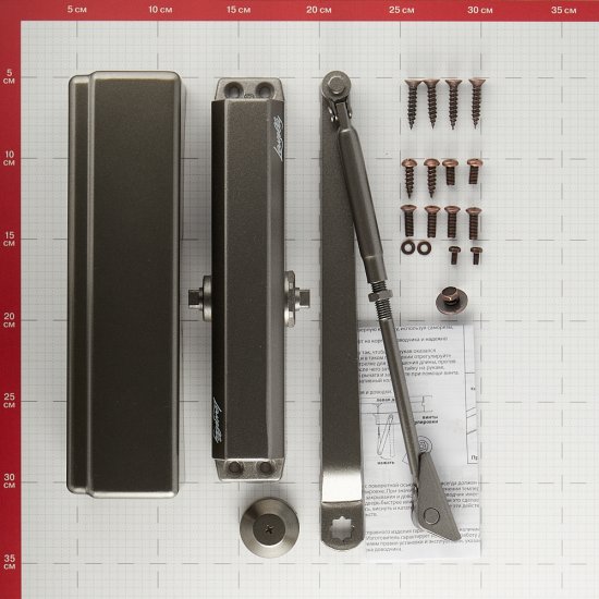 Доводчик дверной Lavelly (65-85 кг) бронза