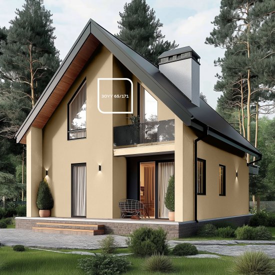 Краска фасадная Dulux Classic Colour матовая цвет белый база BW 2.5 л