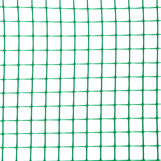 Решетка садовая 50x500 см размер ячейки 24x24 мм, цвет зеленый