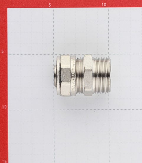 Соединитель прямой VALTEC (VTm.301.N.002606) 26 обж(ц) х 1 НР(ш)
