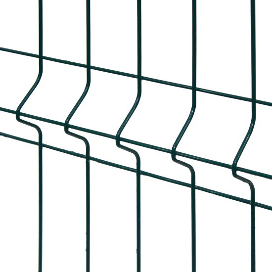 3D панель для забора Grand Line Light 2.5x1.73 м оцинкованный зеленый RAL 6005