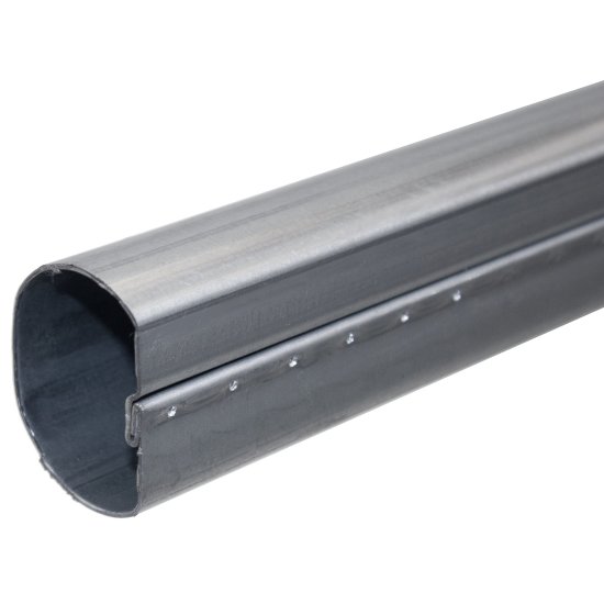 Столб для забора 51 мм 2.5 м серебристый