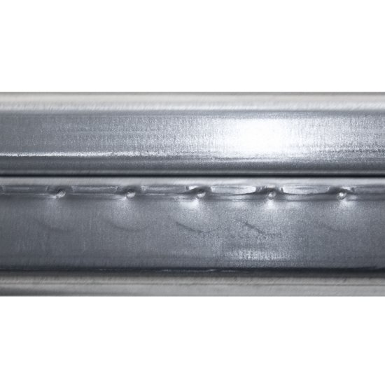 Столб для забора 51 мм 2.5 м серебристый