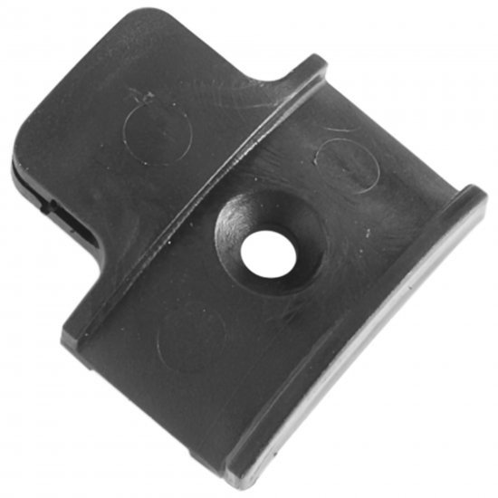 Скоба для крепления рулонной сетки ПВХ черный (5 шт.)