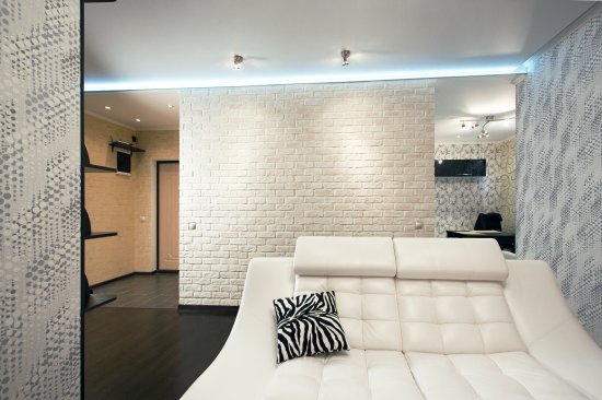 Камень искусственный White Hills Кельн Брик белый 1.63 м²