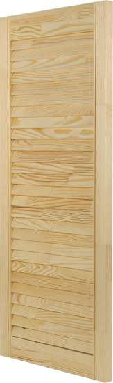 Дверка жалюзийная 850x394x20 мм хвоя сорт А