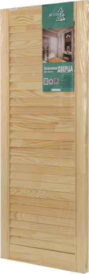 Дверка жалюзийная 850x394x20 мм хвоя сорт А