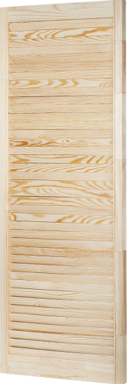 Дверка жалюзийная 1205x594x20 мм хвоя сорт А