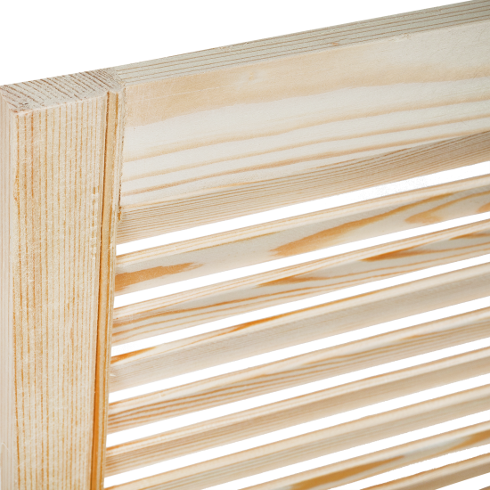 Дверка жалюзийная 1205x594x20 мм хвоя сорт А