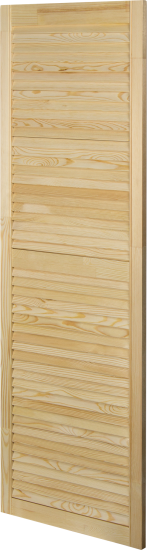 Дверка жалюзийная 1505x494x20 мм хвоя сорт А