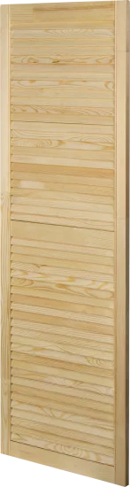 Дверка жалюзийная 1505x494x20 мм хвоя сорт А