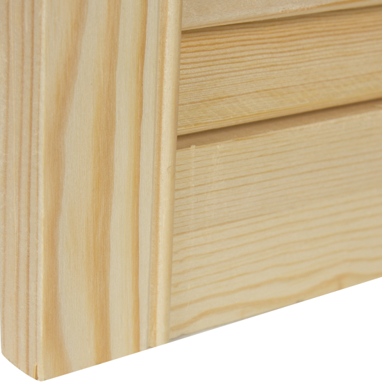 Дверка жалюзийная 1505x494x20 мм хвоя сорт А