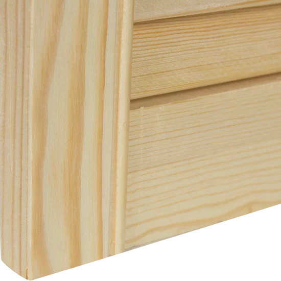 Дверка жалюзийная 1505x494x20 мм хвоя сорт А