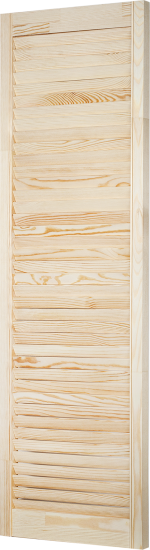 Дверка жалюзийная 1205x494x20 мм хвоя сорт А