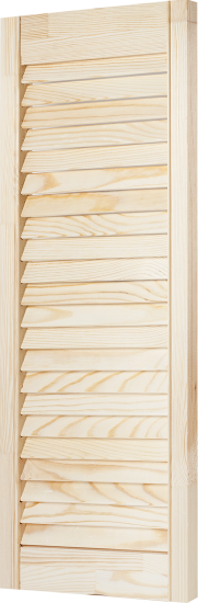 Дверка жалюзийная 715x394x20 мм хвоя сорт А