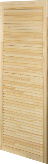 Дверка жалюзийная 1505x594x20 мм хвоя сорт А