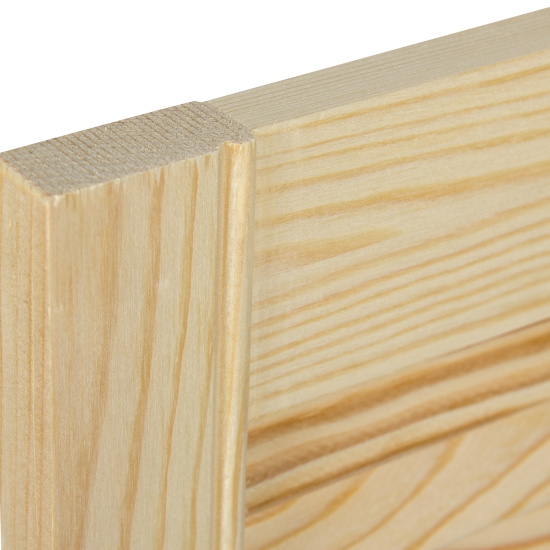 Дверка жалюзийная 1505x594x20 мм хвоя сорт А