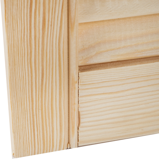 Дверка жалюзийная 715x494x20 мм хвоя сорт А