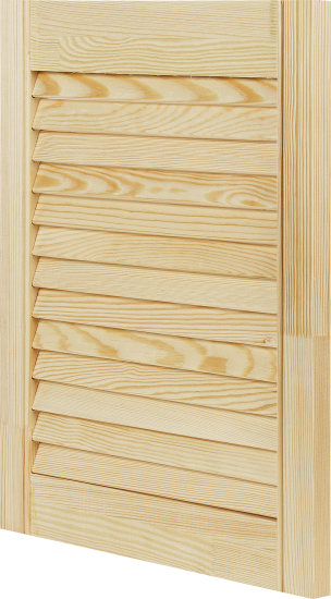 Дверка жалюзийная 467x394x20 мм хвоя сорт А