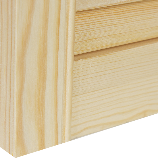 Дверка жалюзийная 467x394x20 мм хвоя сорт А