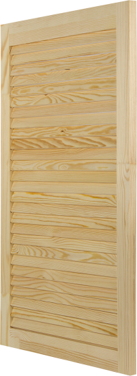 Дверка жалюзийная 850x494x20 мм хвоя сорт А
