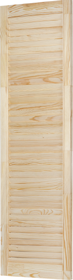 Дверка жалюзийная 1205x394x20 мм хвоя сорт А