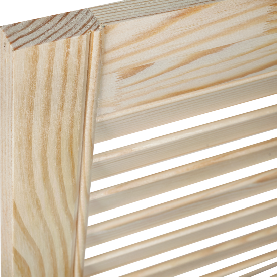 Дверка жалюзийная 1205x394x20 мм хвоя сорт А