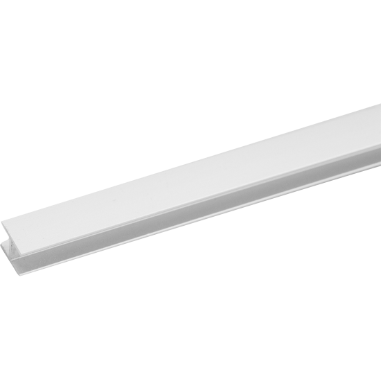 Планка для стеновой панели H-образная 60x1x0.4 см алюминий