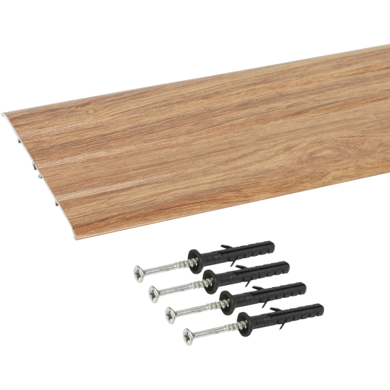 Порог одноуровневый (стык) Artens скрытый 100x900 мм цвет орех