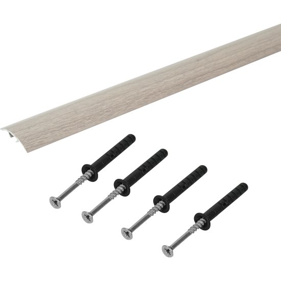 Порог разноуровневый (кант) Artens 30x900x0-8 мм цвет ольха