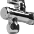 Кран угловой Valtec для подключения смесителя 1/2x3/8 хромированный VT.282.N.0410