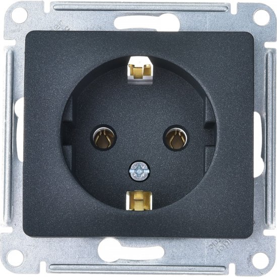 Одноместный механизм розетки Systeme Electric GLOSSA