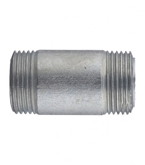 Бочонок 1 НР(ш) х 1 НР(ш) стальной оцинкованный