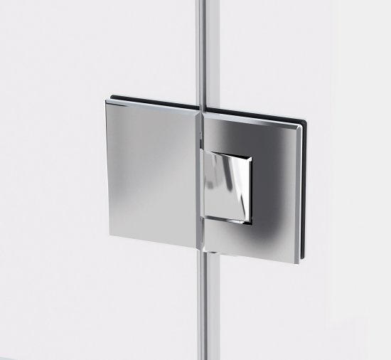 Дверь душевая распашная Март Классика 90 см