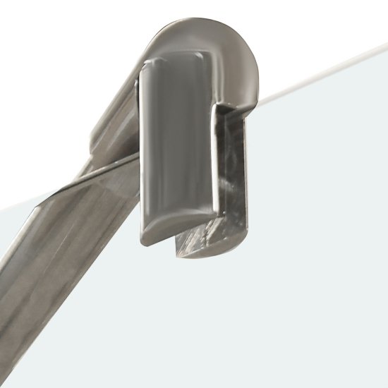 Душевая перегородка Классика 90x195 см прозрачное стекло