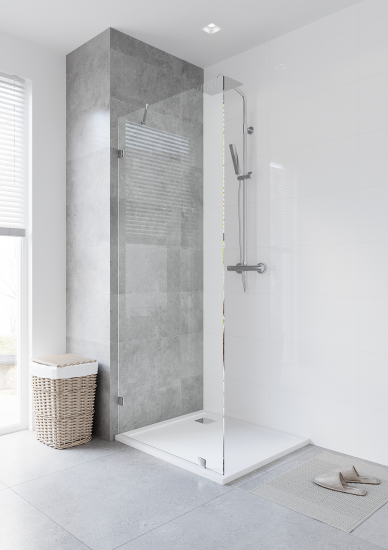 Душевая перегородка Классика 90x195 см прозрачное стекло