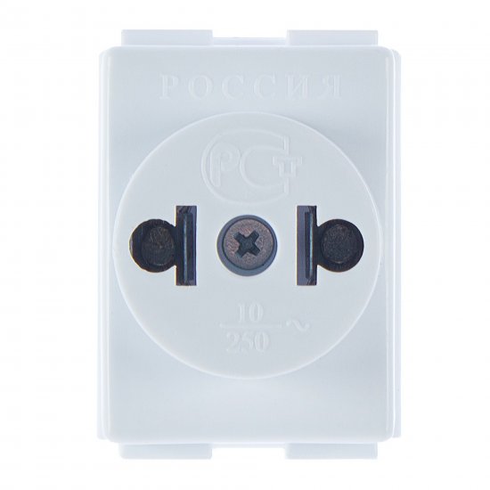 Переходник сетевой Старт ПУ10/16-003 цвет белый